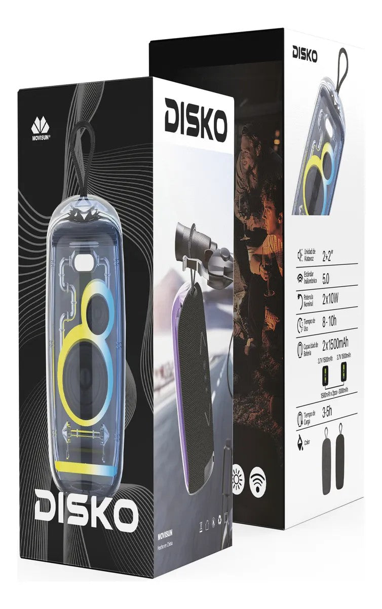 Parlante Movisun Disko 16w Potencia
