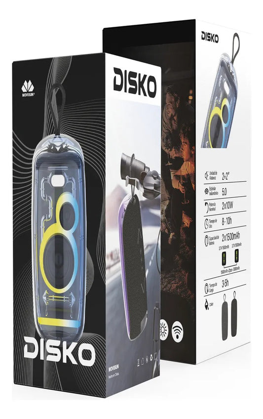 Parlante Movisun Disko 16w Potencia